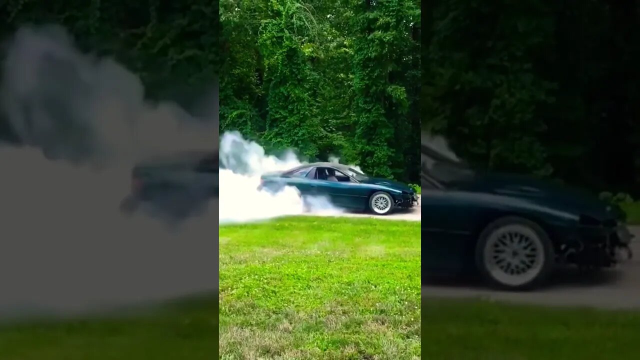 LS swap 3000GT burnout