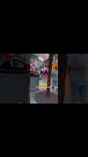 Wings. Band on the Run. Walking the length of Fremont St., Las Vegas ￼.