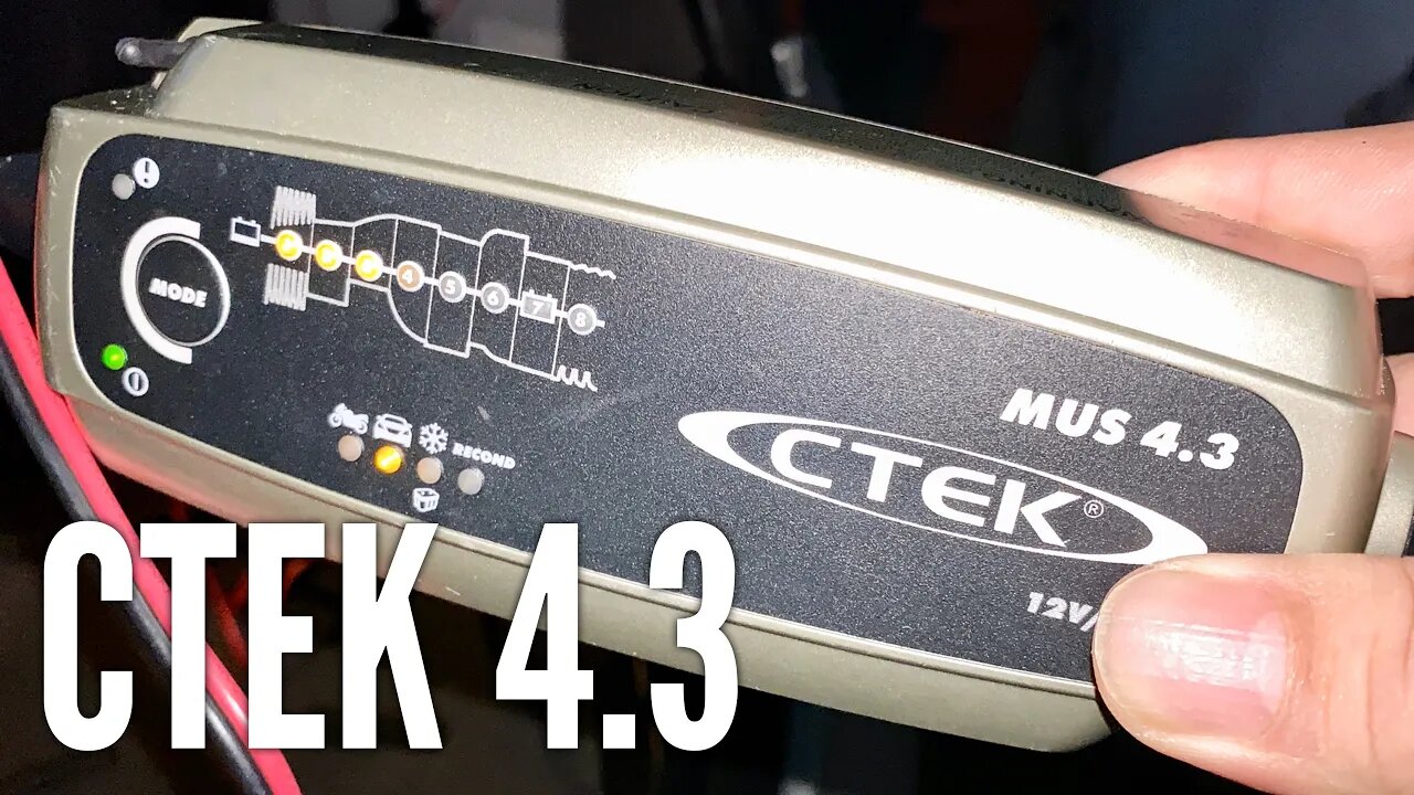 CTEK MUS 4.3 Automatic Battery Charger Review