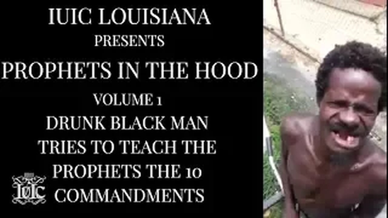 IUIC: Prophets In The Hood: Drunk Tries To Teach The Prophets!!!!!!!!