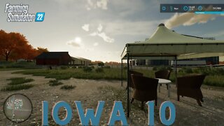 Corn and Baling at Iowa Farm Part 10 - FARMING SIMULATOR 22 - Timelapse