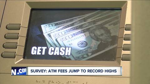 ATM fees at an all-time high