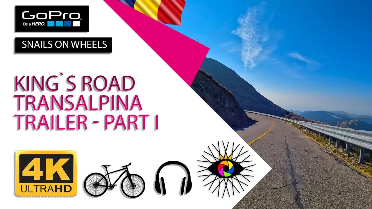 S01E09 - King`s road I - TRANSALPINA 4K bike ride, Papusa Summit to Novaci | Deep house mix | 🇷🇴