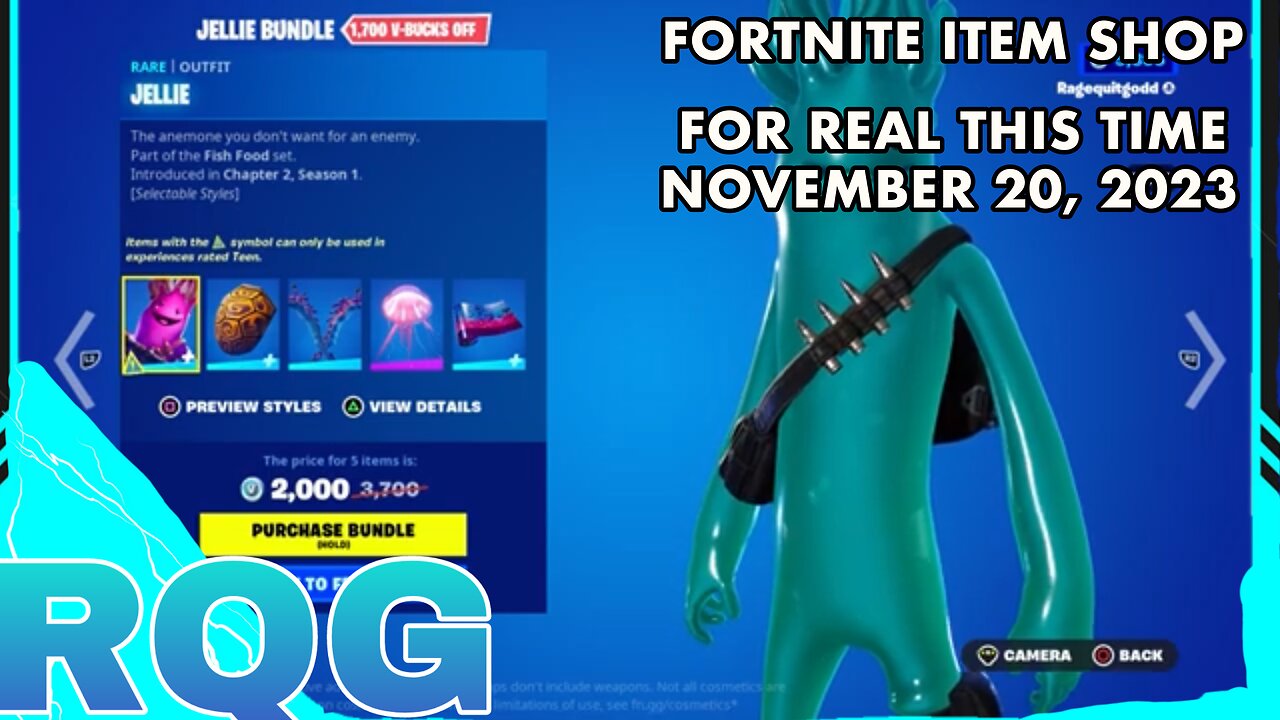 ITEM SHOP FOR REAL THIS TIME! FORTNITE ITEM SHOP (November 20, 2023)