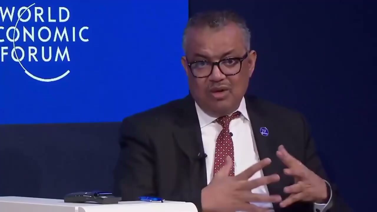 Tedros Pushing The Medical Treaty Changes By May 2024... To Prepare The World For The Future