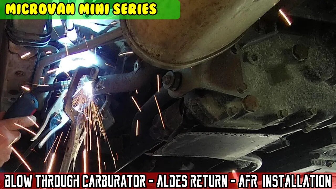 Micro Van (SE1 E06) Yep, it's a blow through carb. AFR gauge installation, some test drives