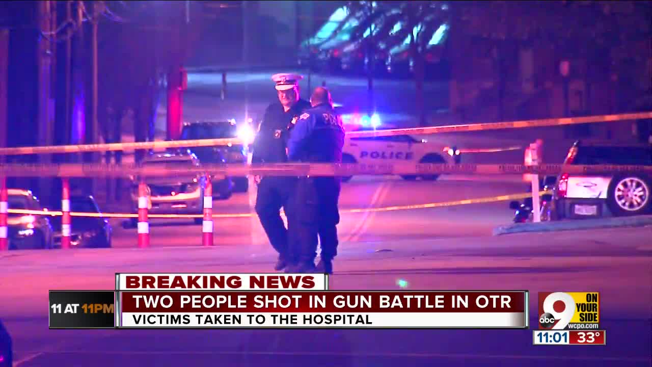 Two people shot in 'gun battle' near Over-The-Rhine playground, police say