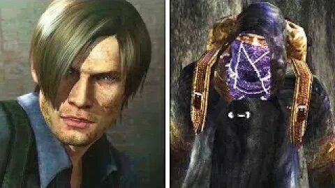 RESIDENT EVIL 4 Merchant Easter Egg in RESIDENT EVIL 6 Leon say welcome back stranger!