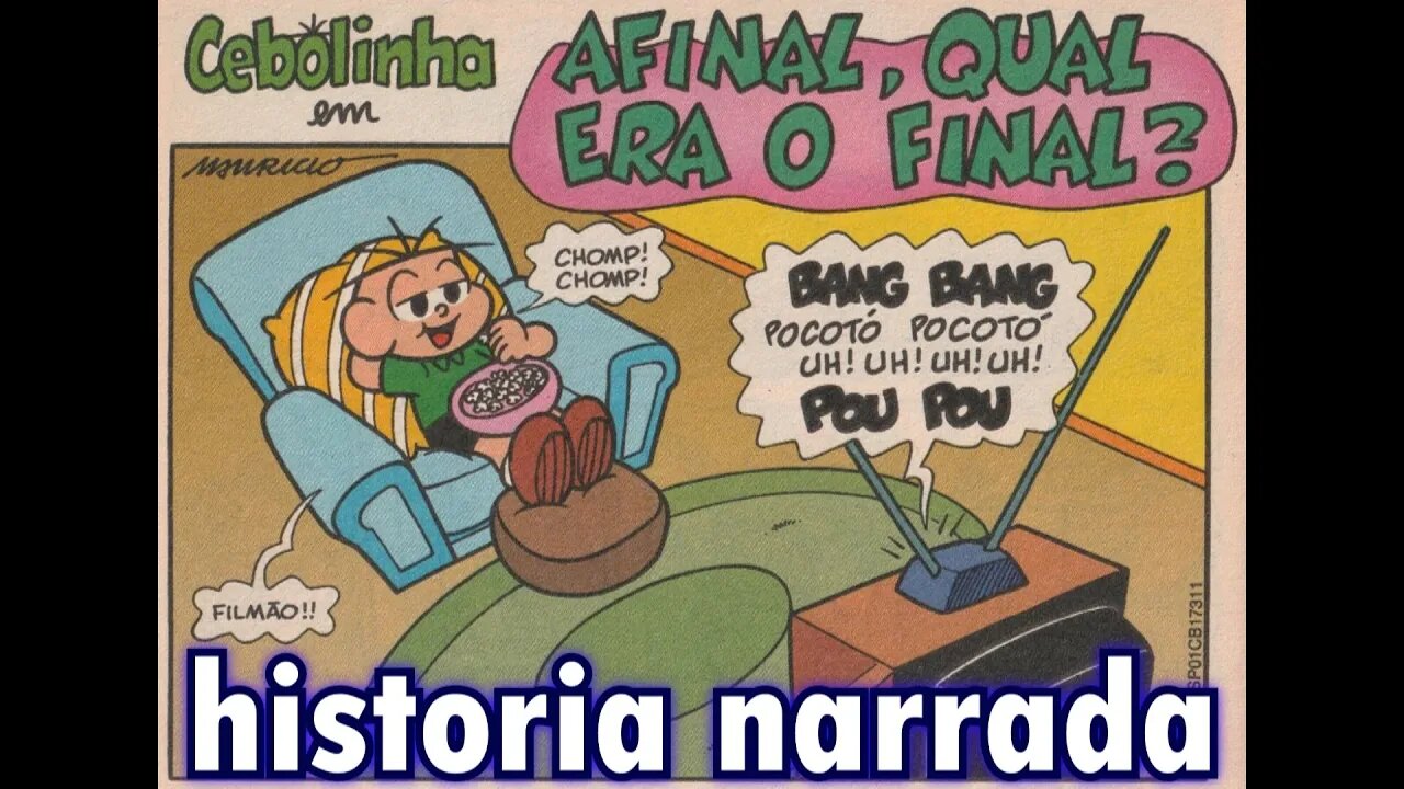 Cebolinha em-Afinal, qual era o final? | Gibis do Rapha