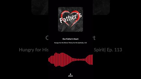 Hungry for His Word, Thirsty for His Spirit| Ep. 113 soundbite #shorts