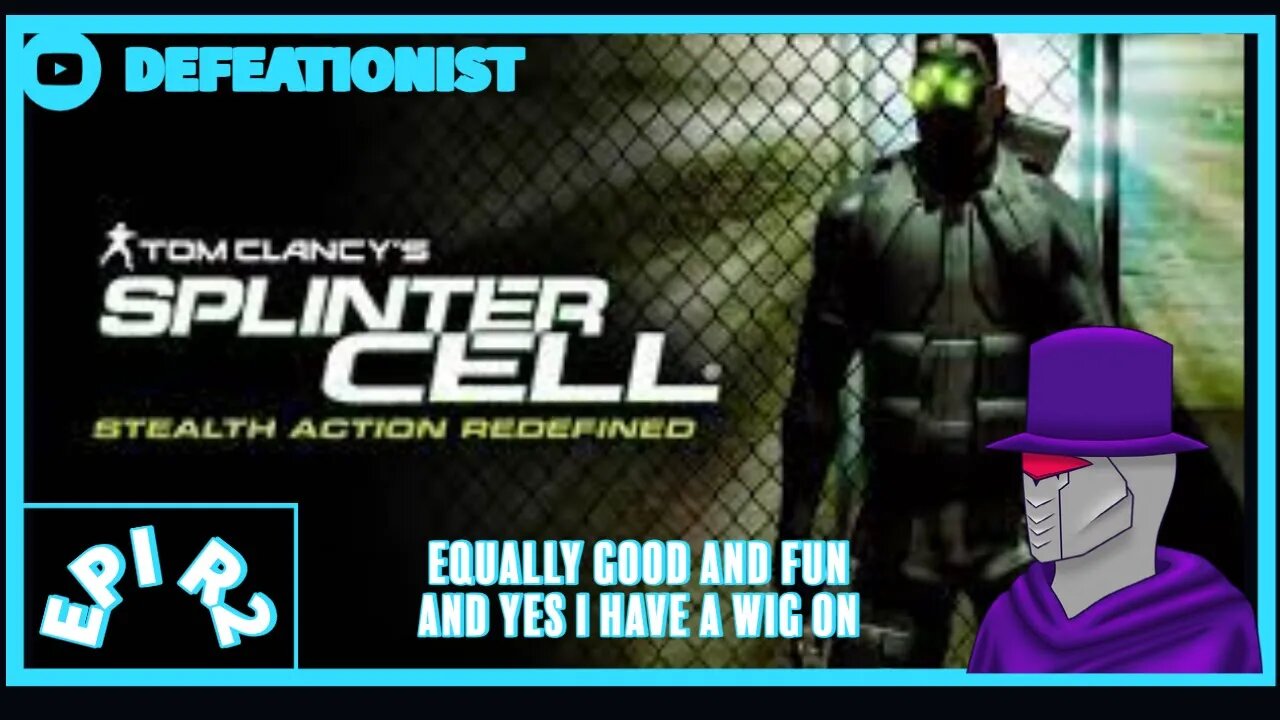 Splinter Cell trilogy and yes I wear a wig | The Retro-feationist