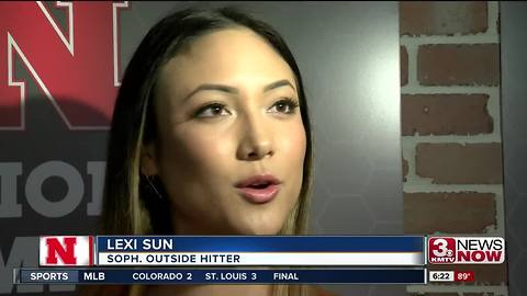 Lexi Sun is ready for Husker volleyball's season