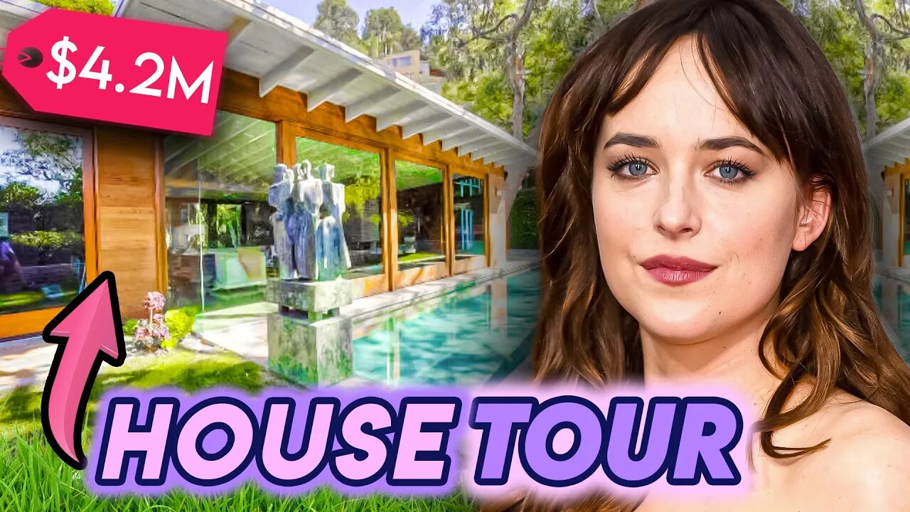 Dakota Johnson | House Tour | Comfy $4.2 Million Los Angeles House