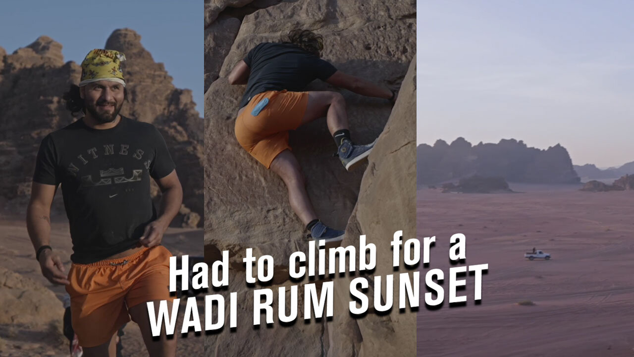 Feeling Like A Mountain GOAT in WADI RUM - Jorge Masvidal