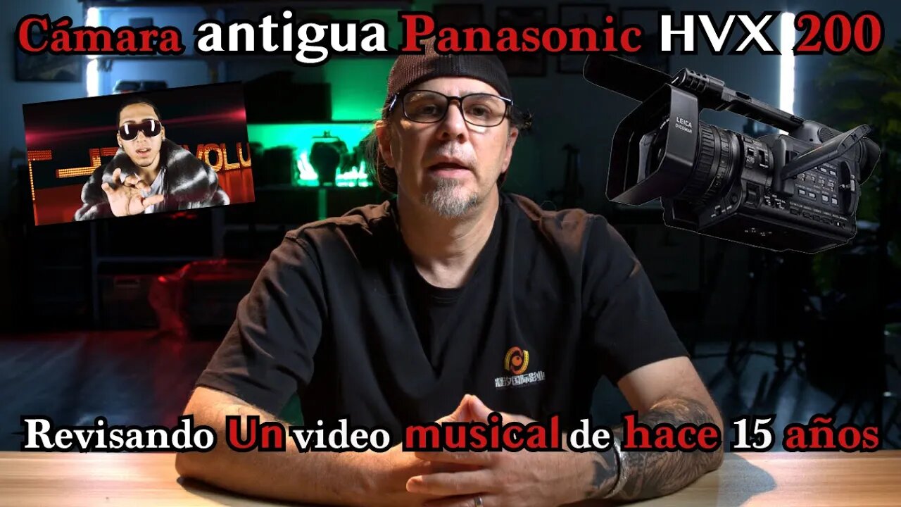 Revisitando un video musical de hace 15 años filmado con la Panasonic HVX200. Cámara todo bien hoy.