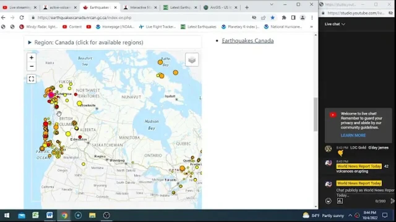 Volcanoes Earthquakes And Wildfires Live With World News Report Today October 4th 2022!