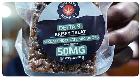 Sexual Chocolate Mic Drops D9 - Krispy Treat (Augusta Hemp Co)
