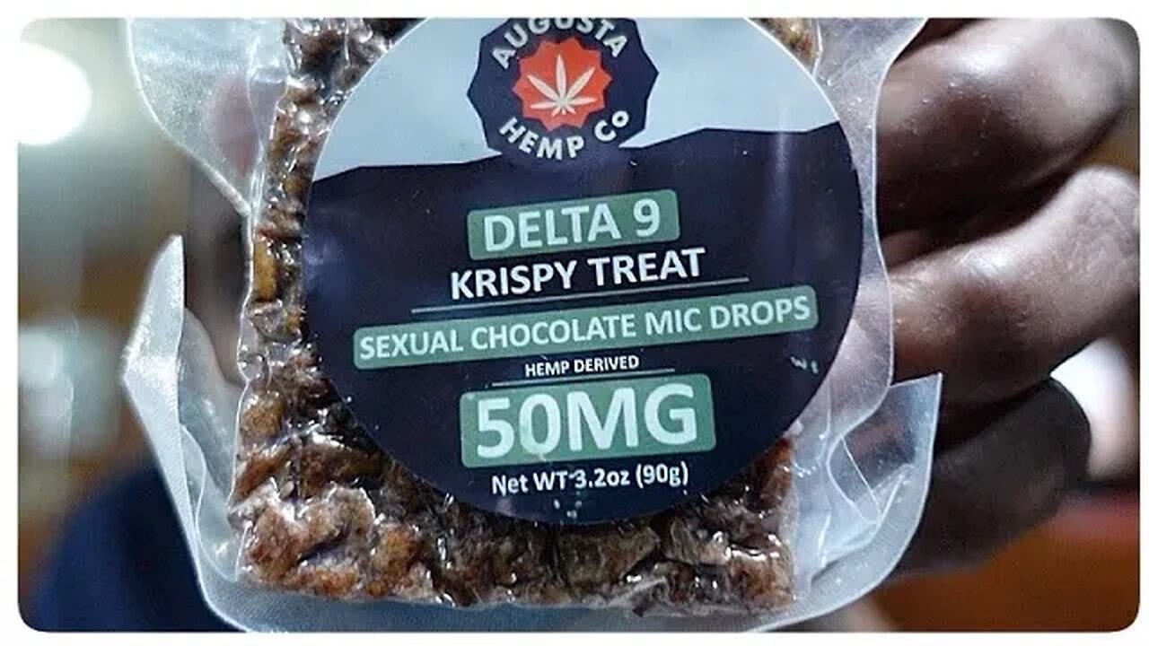 Sexual Chocolate Mic Drops D9 - Krispy Treat (Augusta Hemp Co)
