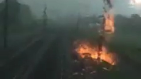 Motorist in Russia can not complain about boredom at work 