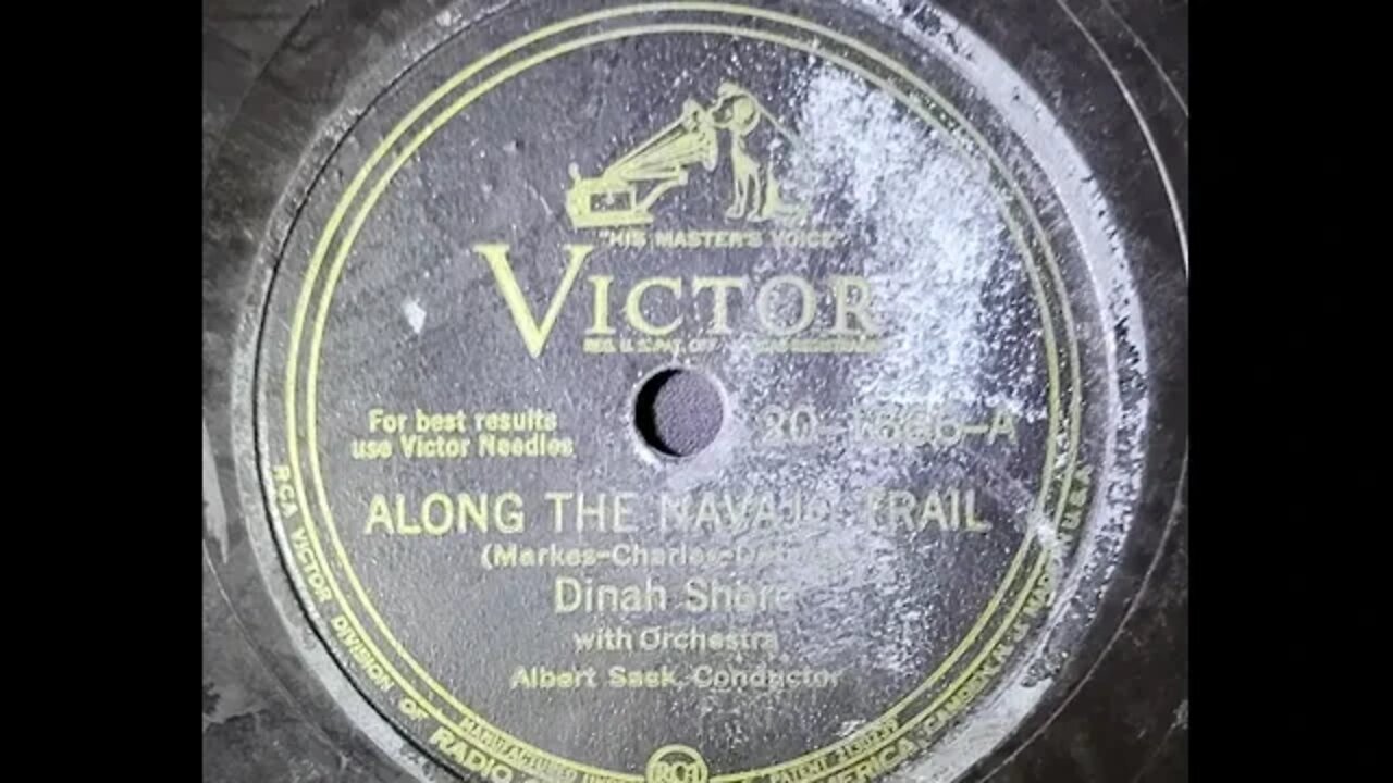 Dinah Shore, Albert Sack - Along the Navajo Trail