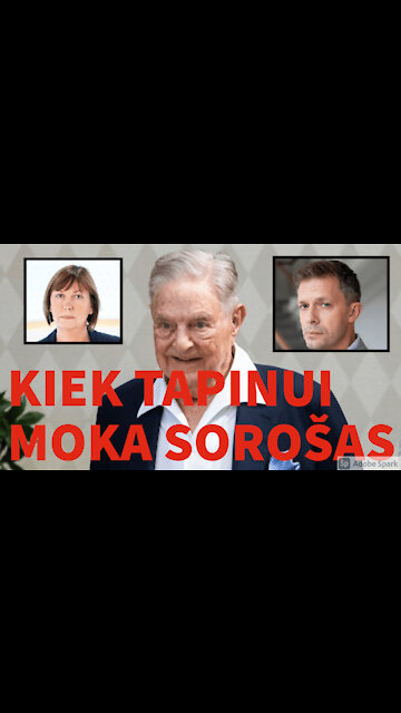 TAPINAS SAKO KAD DIRBA SOROSUI