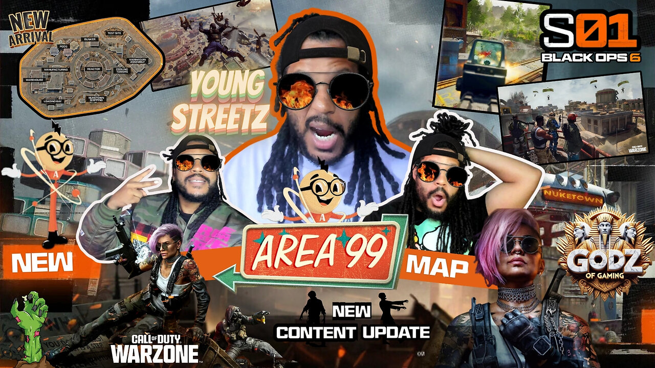 Squad Wiping bring Ya Wipey's NEW AREA 99 RESURGENCE MAP!! | #GDZoG