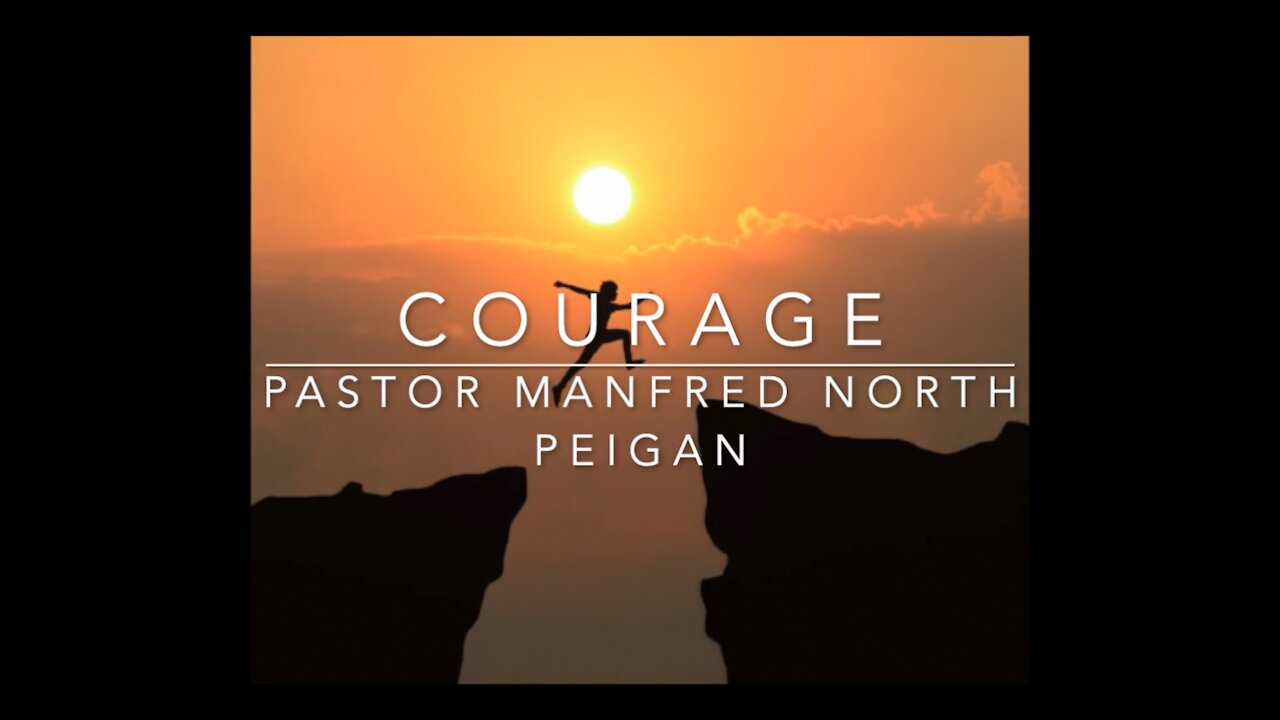 What does God say about courage?