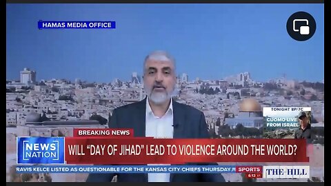 Captioned - BREAKING NEWS, fmr Hamas leader calls for “global day of Jihad”