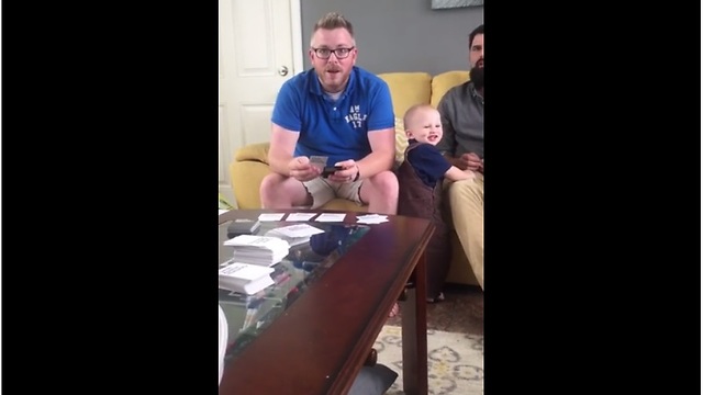 Wife Uses Card Game To Surprise Husband With Pregnancy Announcement