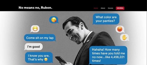 'No Means No' website launched against Ruben Kihuen campaign