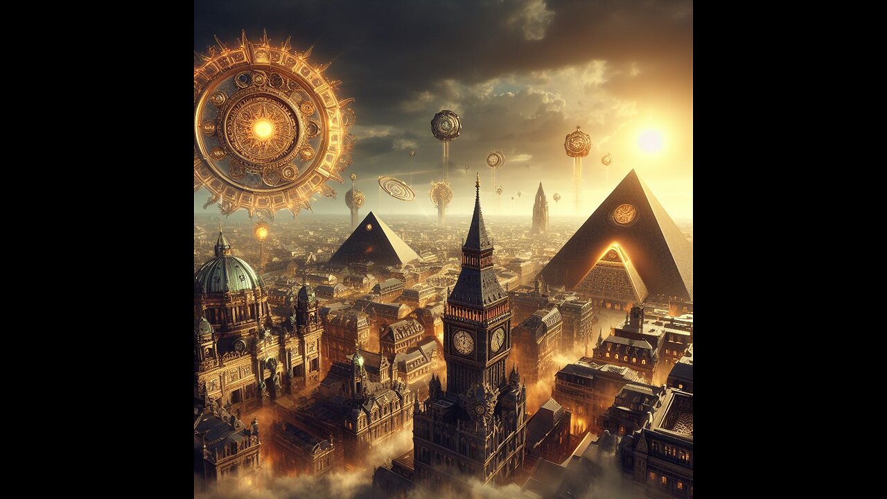 Steampunk Atlantis #giza #subconscious #fact #drone #ancientwonders #history