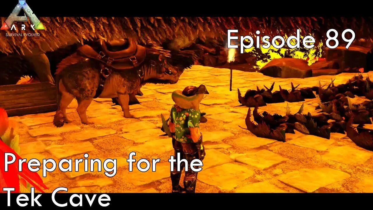 Preparing for the tek cave - Ark Survival Evolved - The Island EP89