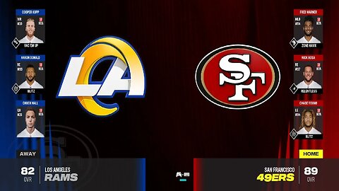 Madden 24 Year 2026 Game 5 Rams Vs 49ers