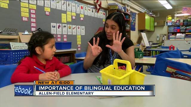 Allen-Field Elementary holds importance on bilingual education