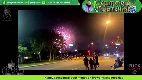 July 3rd Fireworks show in La Puente