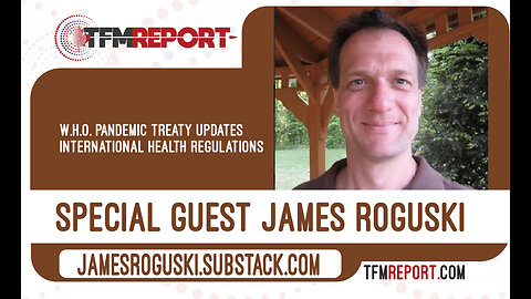 Special Guest James Roguski