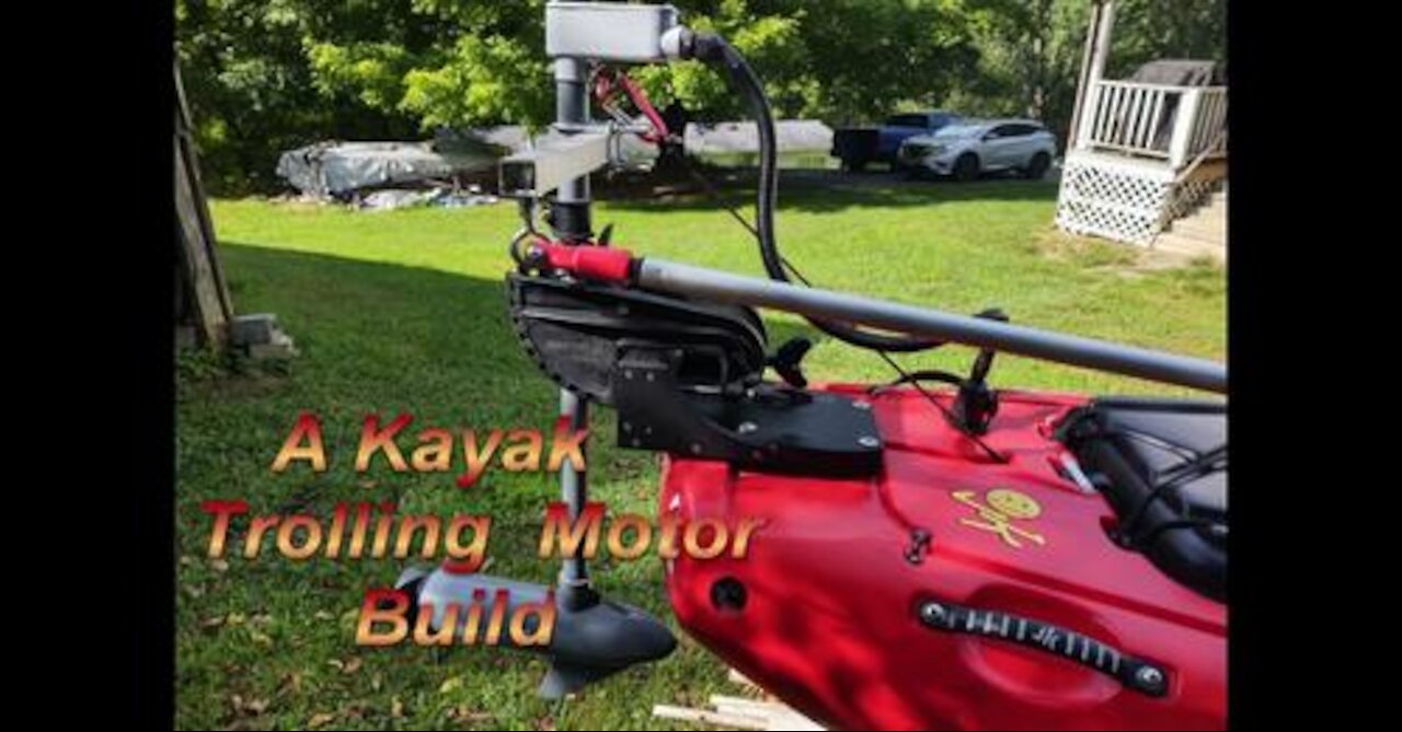 Kayak Trolling Motor build and install