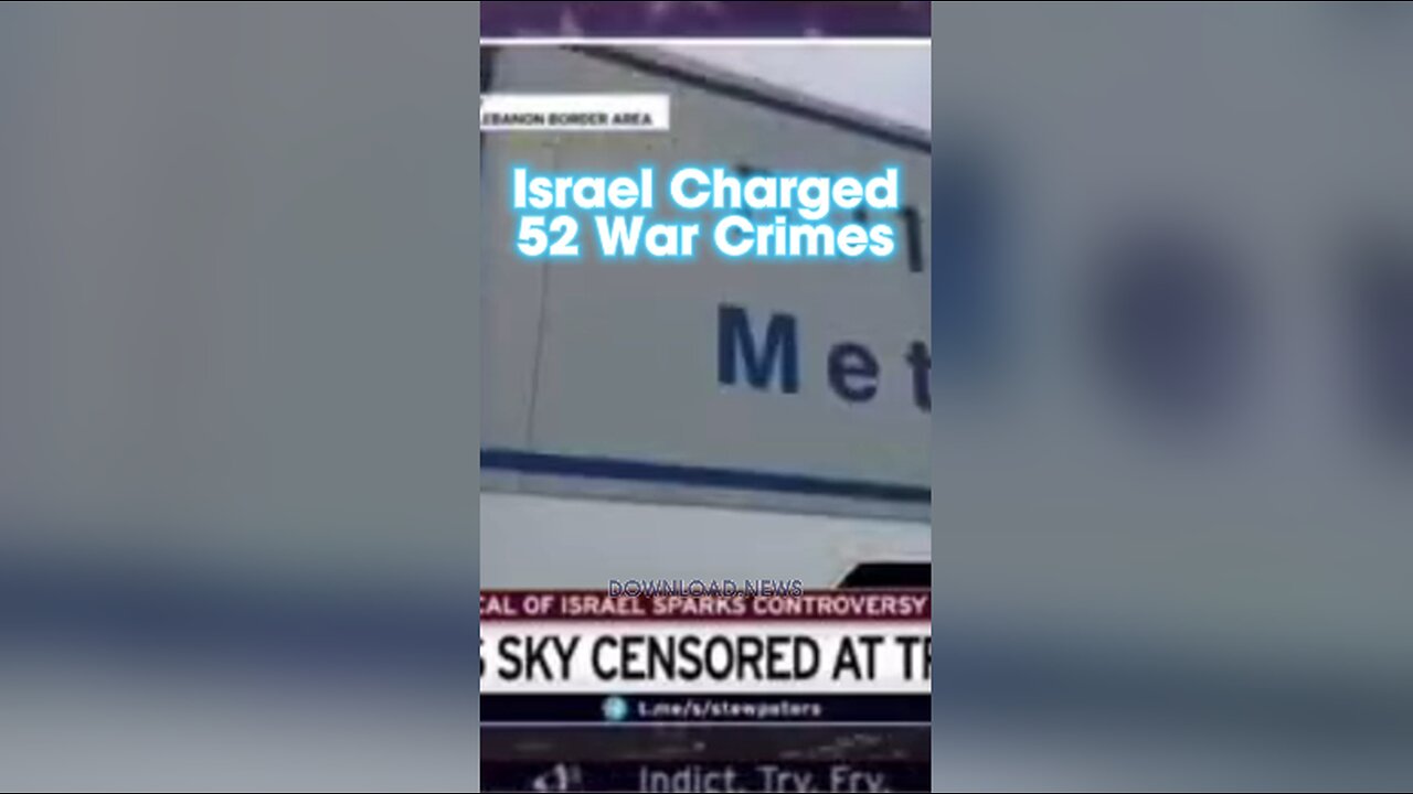 Stew Peters & Chris Sky: Israel Was Charged With 52 War Crimes, Netanyahu Exploits America For Israel, Revelation 3:9 - 10/17/23