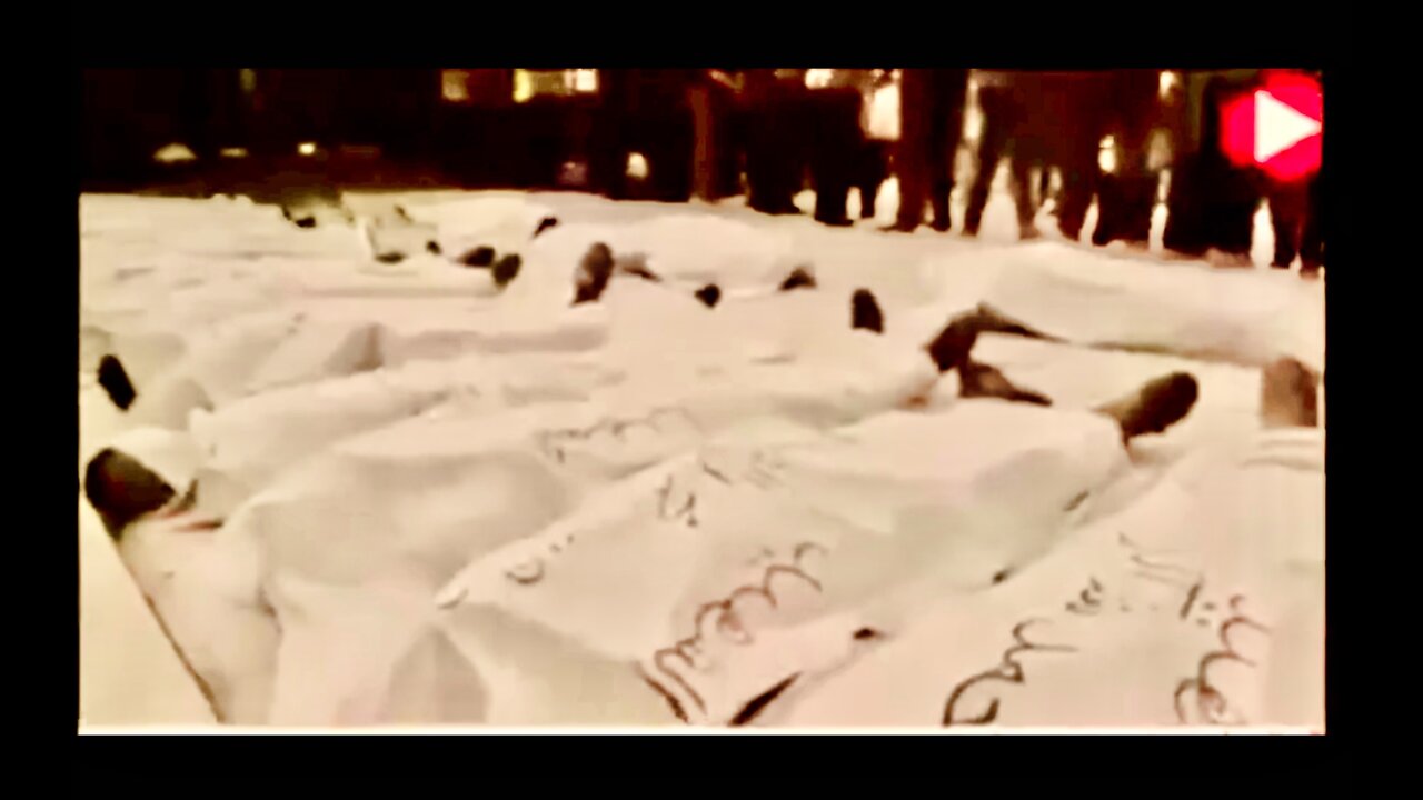 Failed False Flag Zombie Propaganda Elderly Burned Alive In China Pollution Masks Worn Before Covid