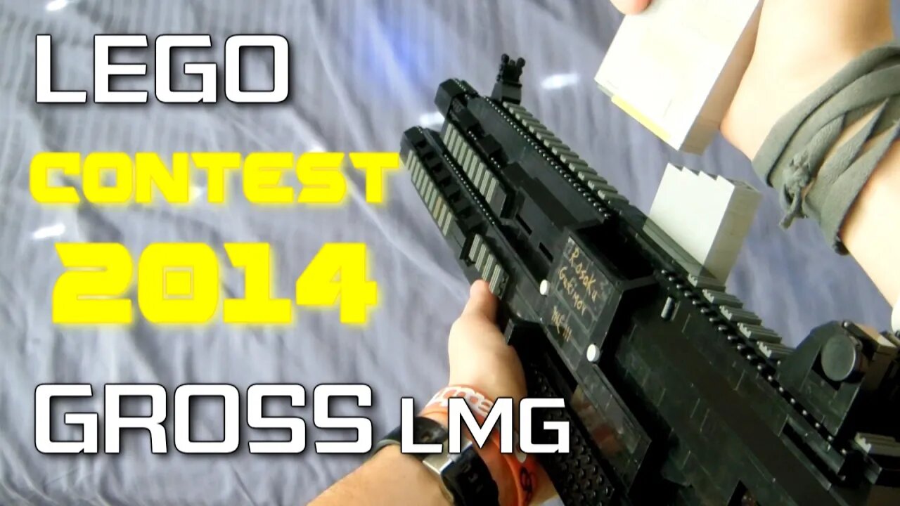 Contest 2014: LEGO GROSS LMG (Doubled-Barreled Light-Machine Gun)