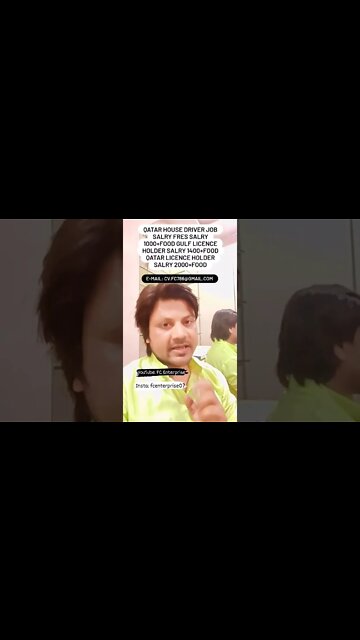 House Driver Job Qatar #gulfjob #job #qatar #shorts #shere