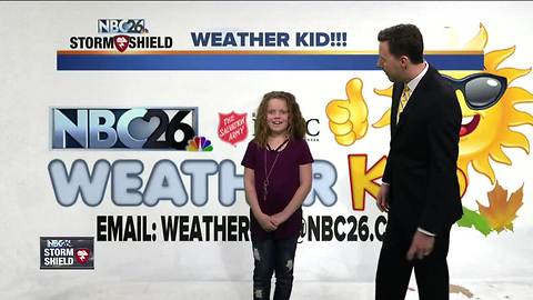 It's Weather Kid Wednesday!