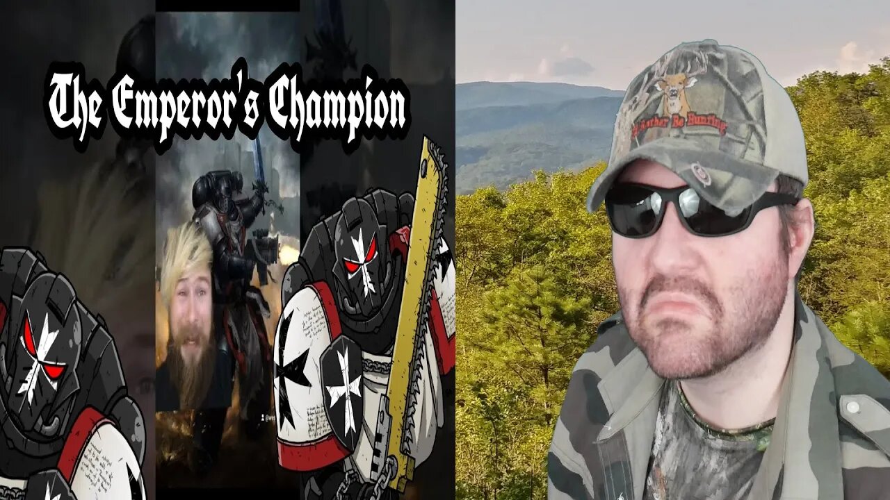 How Is An Emperor's Champion Made? Black Templars Lore - Warhammer 40k (WesHammer) - Reaction (BBT)