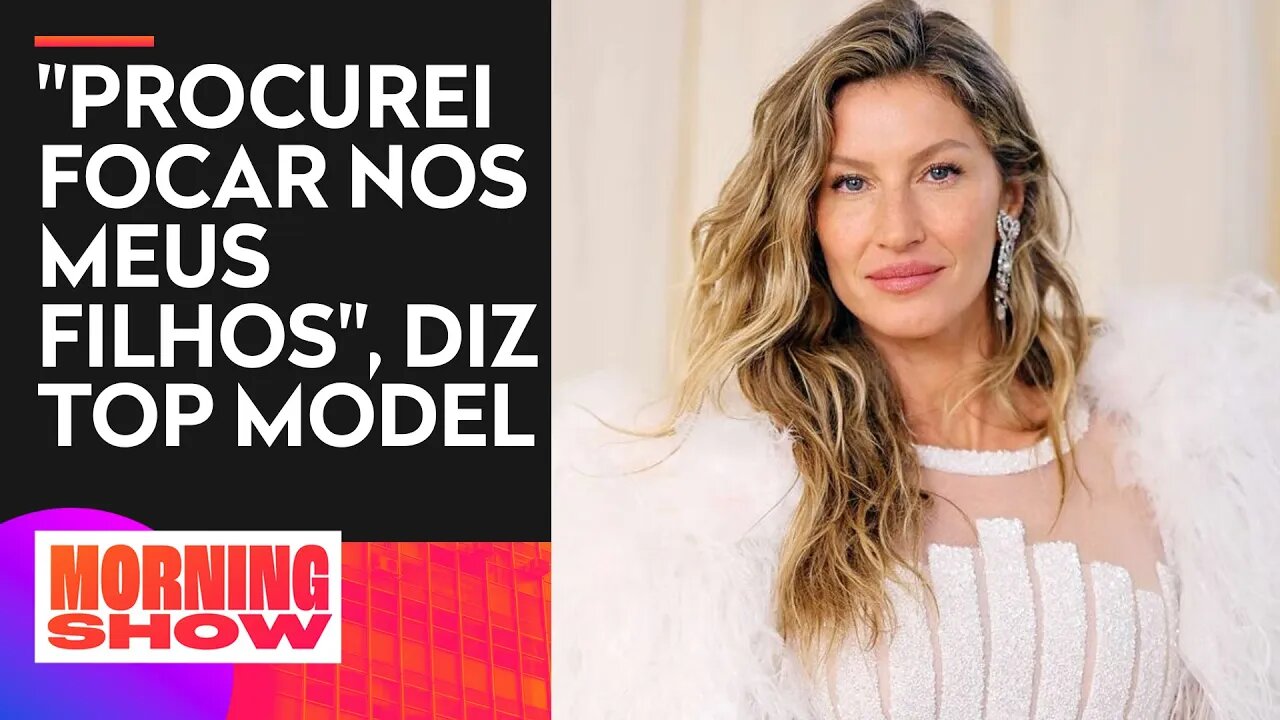 Gisele Bündchen diz que largou cigarro e álcool