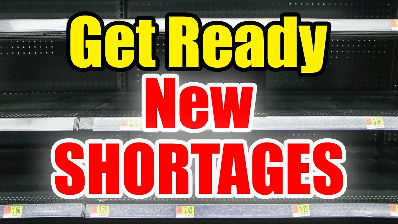 BREAKING NEWS – New SHORTAGES Just ANNOUNCED – Get READY