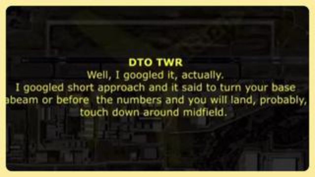 Whoa! Air Traffic Controller Says She Googled Short Approach Landing lol