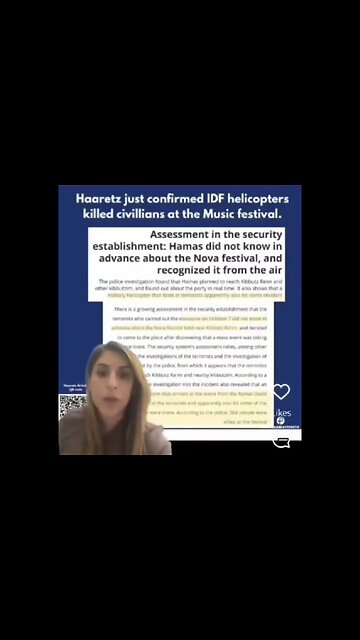 ISREALI NEWS PAPERS EXPOSES📰🇮🇱🚯💥🚁🕍THE SLAUGHTER OF ISREALI CIVILIANS AT MUSIC FESTIVAL🇮🇱🕍🚷💥🚁💫