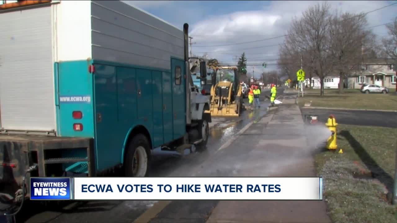 You'll soon pay more for water if you live in Erie County