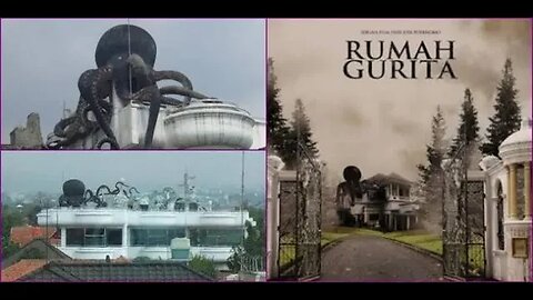 FIRST OCTOPUS HOUSE REAL FROM SKY FALLEN ( RUMAH GURITA BANDUNG INDONESIA )) -- FRANSISCA SIM
