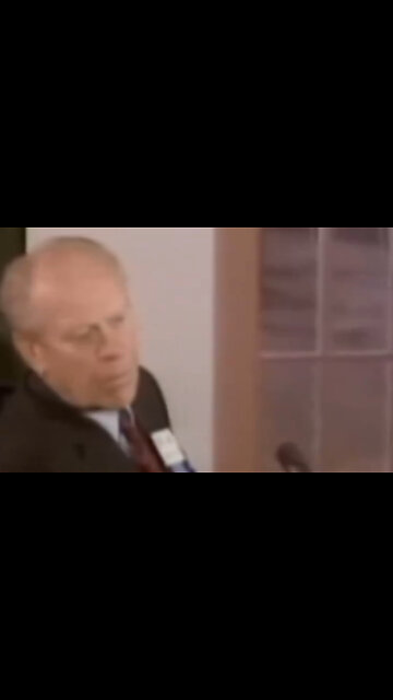 🚨President Gerald Ford's in 1989 when asked for advice on how a woman could become president